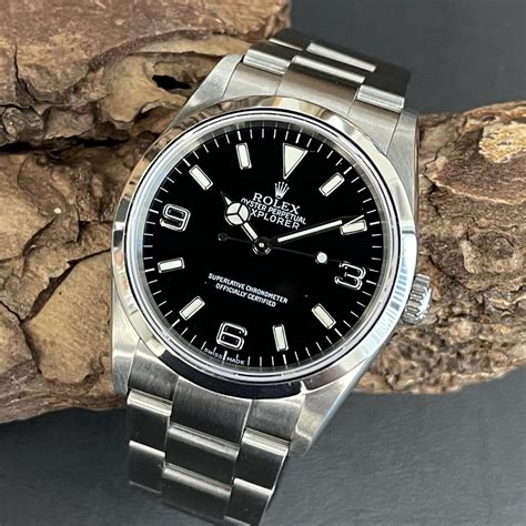 rolex explorer 1 quadrante bianco usato prezzo|used rolex explorer 36mm.